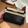 i1702700409_5263_0 Liu Factory Mini Kelly Pochette Lizard Leather CK89 Black Gold Hardware 22cm Full Handmade