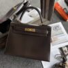 i1728802222_2882_0 Liu Factory Kelly Shiny Box Leather Ebony Color Gold Hardware 28cm Full Handmade