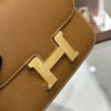 wsxc1773825547619_1 Liu Factory Constance Epsom Leather Golden Brown Gold Hardware 18cm Full Handmade