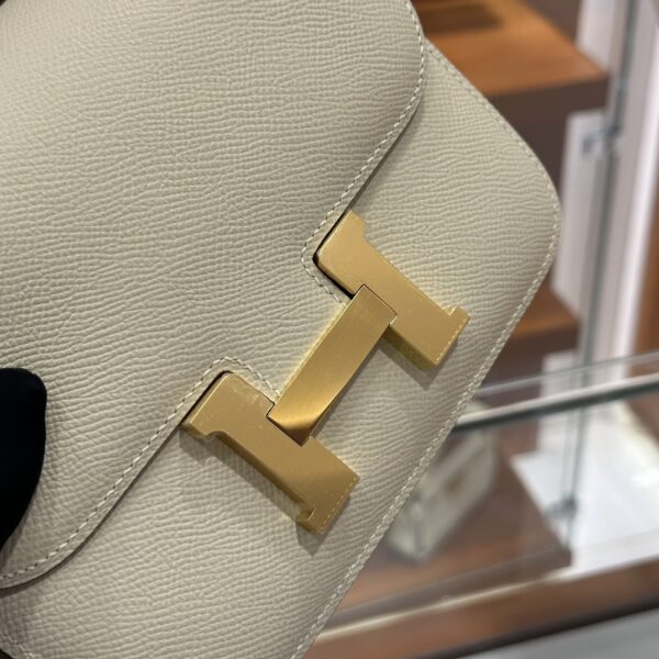 wsxc1773825650346_1 Liu Factory Constance Epsom Leather Cream White Gold Hardware 18cm Full Handmade