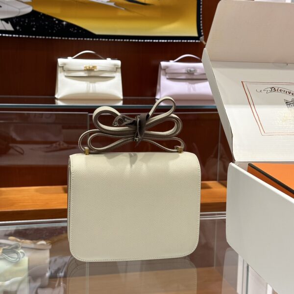wsxc1773825650346_5 Liu Factory Constance Epsom Leather Cream White Gold Hardware 18cm Full Handmade