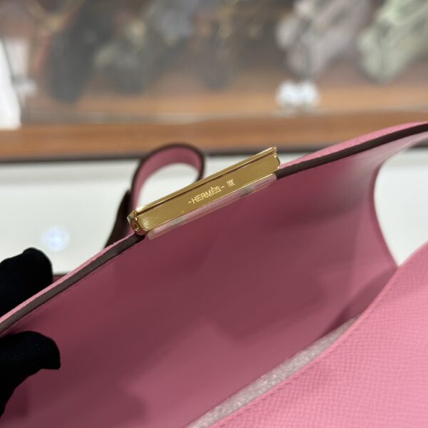 wsxc1773825657403_3 Liu Factory Constance Epsom Leather Rose Pink Gold Hardware 18cm Full Handmade