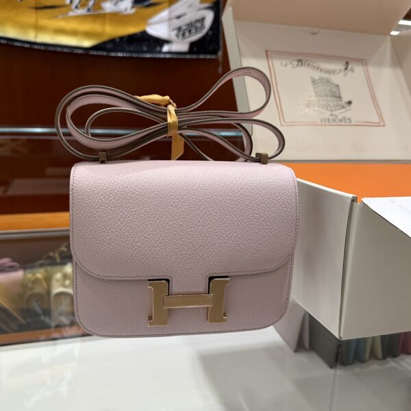 wsxc1773828057420_0-1 Liu Factory Constance Chevre Leather Skura Pink Gold Hardware 18cm Full Handmade