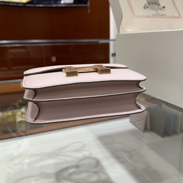 wsxc1773828057420_8 Liu Factory Constance Chevre Leather Skura Pink Gold Hardware 18cm Full Handmade