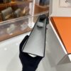 wsxc1774173204707_2 Liu Factory Kelly Pochette Swift Leather T0 Grayish Blue Silver Hardware 22cm Full Handmade