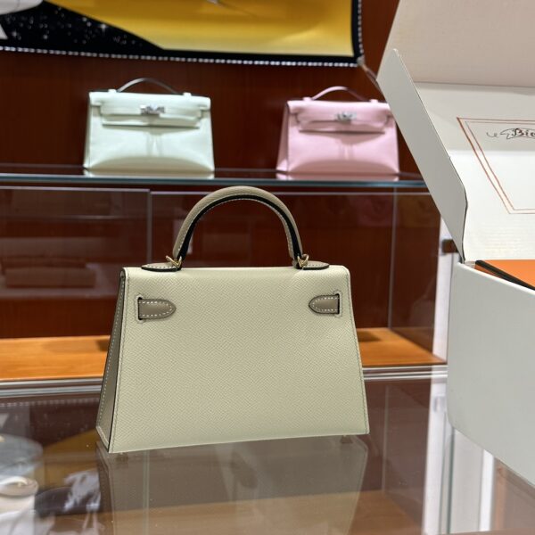 wsxc1774372291577_4 Liu Factory Mini Kelly Epsom Cream White & Etoupe Grey Gold Hardware 19cm Full Handmade