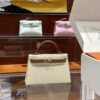wsxc1774372304115_0 Liu Factory Mini Kelly Epsom Cream White & Golden Brown Gold Hardware 19cm Full Handmade