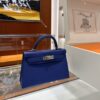 wsxc1774720761575_0 Liu Factory Mini Kelly Epsom Leather Shiny Blue Silver Hardware 19cm Full Handmade