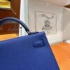 wsxc1774720761575_4 Liu Factory Mini Kelly Epsom Leather Shiny Blue Silver Hardware 19cm Full Handmade