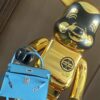 Liu Factory Mini Kelly Epsom Leather Sky Blue Gold Hardware 19cm Full Handmade