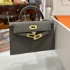 wsxc1775122573967_6 Liu Factory Mini Kelly Epsom Leather Medium Grey Gold Hardware 19cm Full Handmade