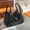 wsxc1776161816007_0 Liu Factory Lindy Togo Leather CK89 Black Gold Hardware 26cm Full Handmade