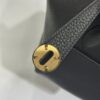 wsxc1776161816007_2 Liu Factory Lindy Togo Leather CK89 Black Gold Hardware 26cm Full Handmade