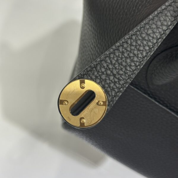 wsxc1776161816007_2 Liu Factory Lindy Togo Leather CK89 Black Gold Hardware 26cm Full Handmade