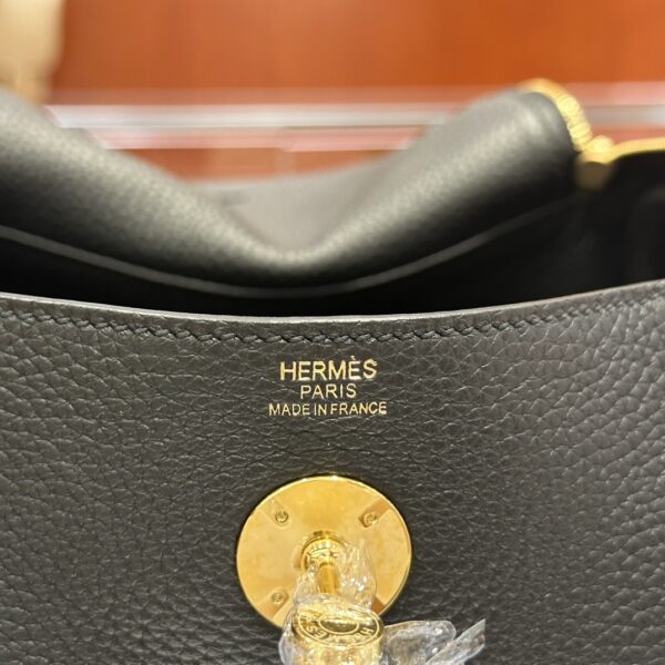 wsxc1776161816007_3 Liu Factory Lindy Togo Leather CK89 Black Gold Hardware 26cm Full Handmade