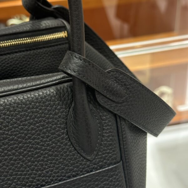 wsxc1776161816007_4 Liu Factory Lindy Togo Leather CK89 Black Gold Hardware 26cm Full Handmade