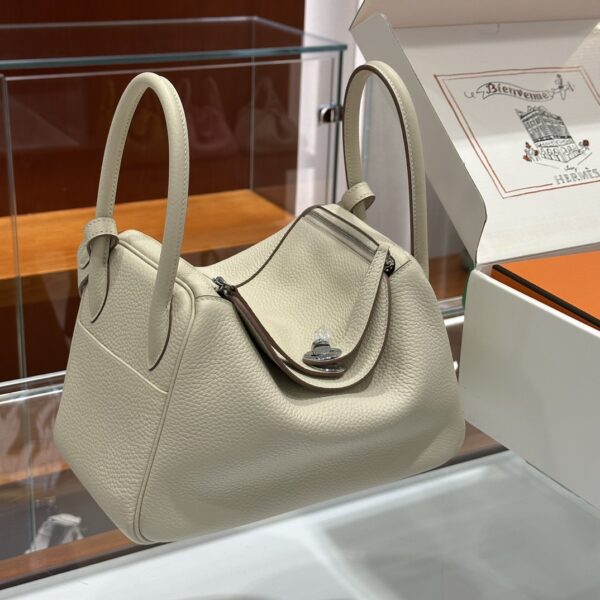 wsxc1776161904236_0 Liu Factory Lindy Togo Leather Light Turtledove Khaki Silver Hardware 26cm Full Handmade