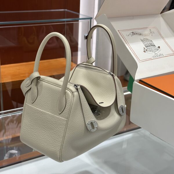 wsxc1776161904236_5 Liu Factory Lindy Togo Leather Light Turtledove Khaki Silver Hardware 26cm Full Handmade