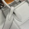 wsxc1776161921476_2 Liu Factory Lindy Togo Leather Light Grey Silver Hardware 26cm Full Handmade