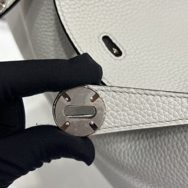 wsxc1776161921476_3 Liu Factory Lindy Togo Leather Light Grey Silver Hardware 26cm Full Handmade