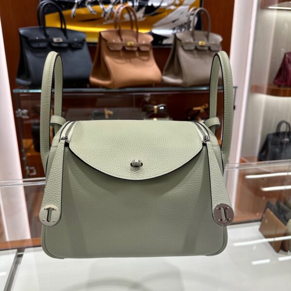 wsxc1776161961151_1 Liu Factory Lindy Togo Leather Grayish Green Silver Hardware 26cm Full Handmade