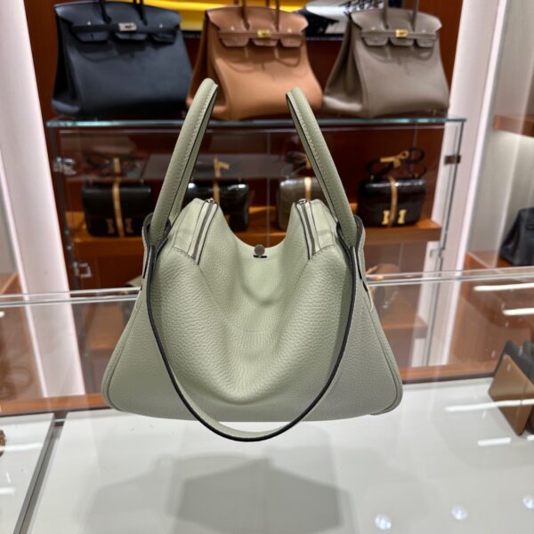 wsxc1776161961151_3 Liu Factory Lindy Togo Leather Grayish Green Silver Hardware 26cm Full Handmade