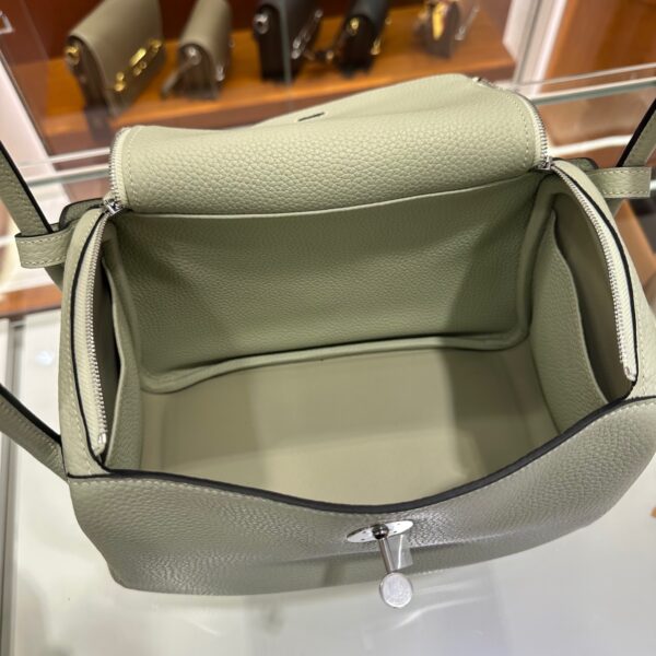 wsxc1776161961151_7 Liu Factory Lindy Togo Leather Grayish Green Silver Hardware 26cm Full Handmade