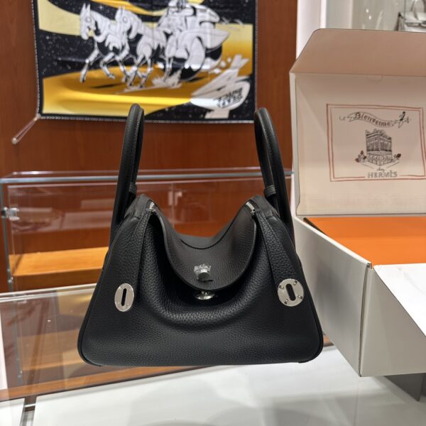 wsxc1776786163761_0 Liu Factory Lindy Togo Leather CK89 Black Silver Hardware 26cm Full Handmade