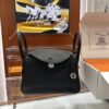 wsxc1776786163761_3 Liu Factory Lindy Togo Leather CK89 Black Silver Hardware 26cm Full Handmade