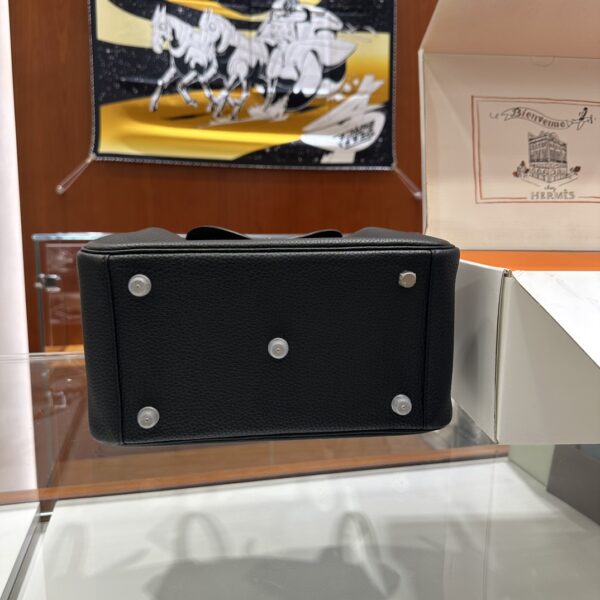 wsxc1776786163761_7 Liu Factory Lindy Togo Leather CK89 Black Silver Hardware 26cm Full Handmade