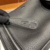 wsxc1776786163761_8 Liu Factory Lindy Togo Leather CK89 Black Silver Hardware 26cm Full Handmade