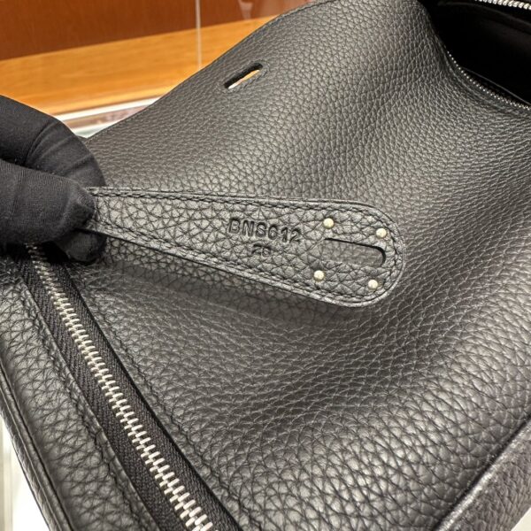 wsxc1776786163761_8 Liu Factory Lindy Togo Leather CK89 Black Silver Hardware 26cm Full Handmade