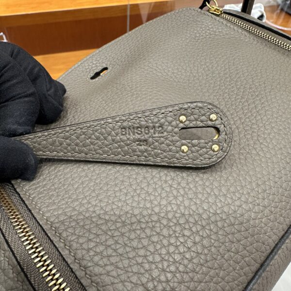 wsxc1776786183779_8 Liu Factory Lindy Togo Leather Deep Grey Silver Hardware 26cm Full Handmade