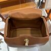 Liu Factory Lindy Togo Leather Golden Brown Gold Hardware 26cm Full Handmade