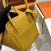 wsxc1776786231820_3 Liu Factory Lindy Togo Leather Amber Yellow Silver Hardware 26cm Full Handmade