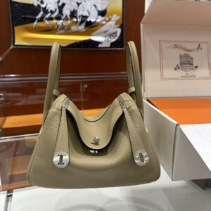 wsxc1776786244772_0 Liu Factory Lindy Togo Leather Tea Khaki Silver Hardware 26cm Full Handmade