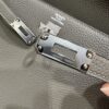 wsxc1778662776044_4 Liu Factory Kelly Togo Leather 8F Medium Grey Silver Hardware 25cm Full Handmade
