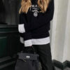 Liu Factory Kelly Togo Leather CK89 Black Silver Hardware 25cm Full Handmade
