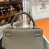 wsxc1778859517488_4 Liu Factory Kelly Togo Leather CK18 Etoupe Grey Gold Hardware 25cm Full Handmade