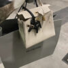 wsxc1778859547246_2 Liu Factory Kelly Togo Leather CK10 Cream White Silver Hardware 25cm Full Handmade