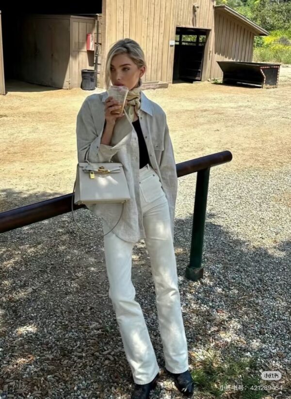 wsxc1778859547246_3 Liu Factory Kelly Togo Leather CK10 Cream White Silver Hardware 25cm Full Handmade