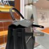 wsxc1779199261557_4 Liu Factory Kelly Lakis Swift Leather CK89 Black Silver Hardware 28cm Full Handmade