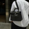 wsxc1779199274670_4 Liu Factory Kelly Lakis Swift Leather CK89 Black Silver Hardware 28cm Full Handmade