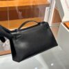 wsxc1779199582715_3 Liu Factory Mini Kelly Pochette Shiny Box Leather CK89 Black Silver Hardware 22cm Full Handmade