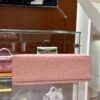 wsxc1780397467471_4 Liu Factory Mini Kelly Pochette Ostrich Leather CK94 Cream Pink Silver Hardware 22cm Full Handmade