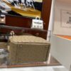 wsxc1781004533499_5 Liu Factory Mini Lindy Ostrich Leather Tea Khaki Silver Hardware 19cm Full Handmade