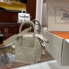 wsxc1781004561643_3 Liu Factory Mini Lindy Ostrich Leather Cream White Silver Hardware 19cm Full Handmade
