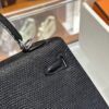 wsxc1781113928778_4 Liu Factory Kelly Lizard Leather CK89 Black Silver Hardware 25cm Full Handmade