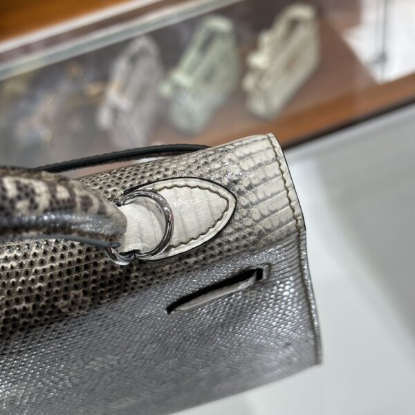 wsxc1781114051873_2 Liu Factory Bags Kelly Lizard Leather Original Color Silver Hardware 25cm Full Handmade