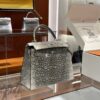 wsxc1781114051873_4 Liu Factory Bags Kelly Lizard Leather Original Color Silver Hardware 25cm Full Handmade